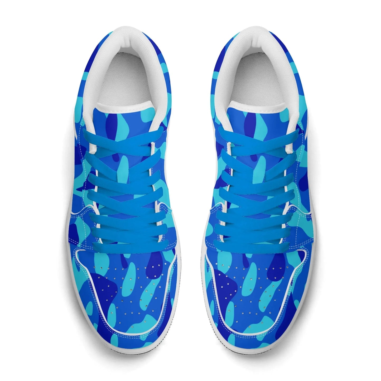blue-camouflage-low-top-leder-sneaker-fur-herren-sneaker-jlr-design-50492 - JLR Design