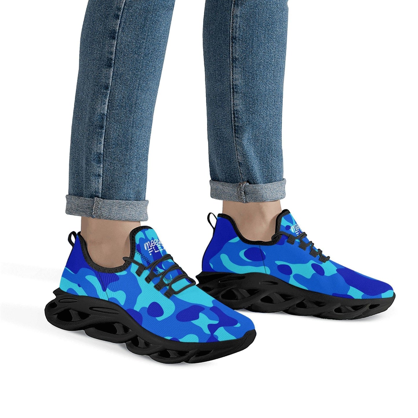 Blue Camouflage Meeshy Flex Damen Sneaker Sneaker 118.99 Blue, Camouflage, Damen, Flex, Meeshy, Sneaker JLR Design