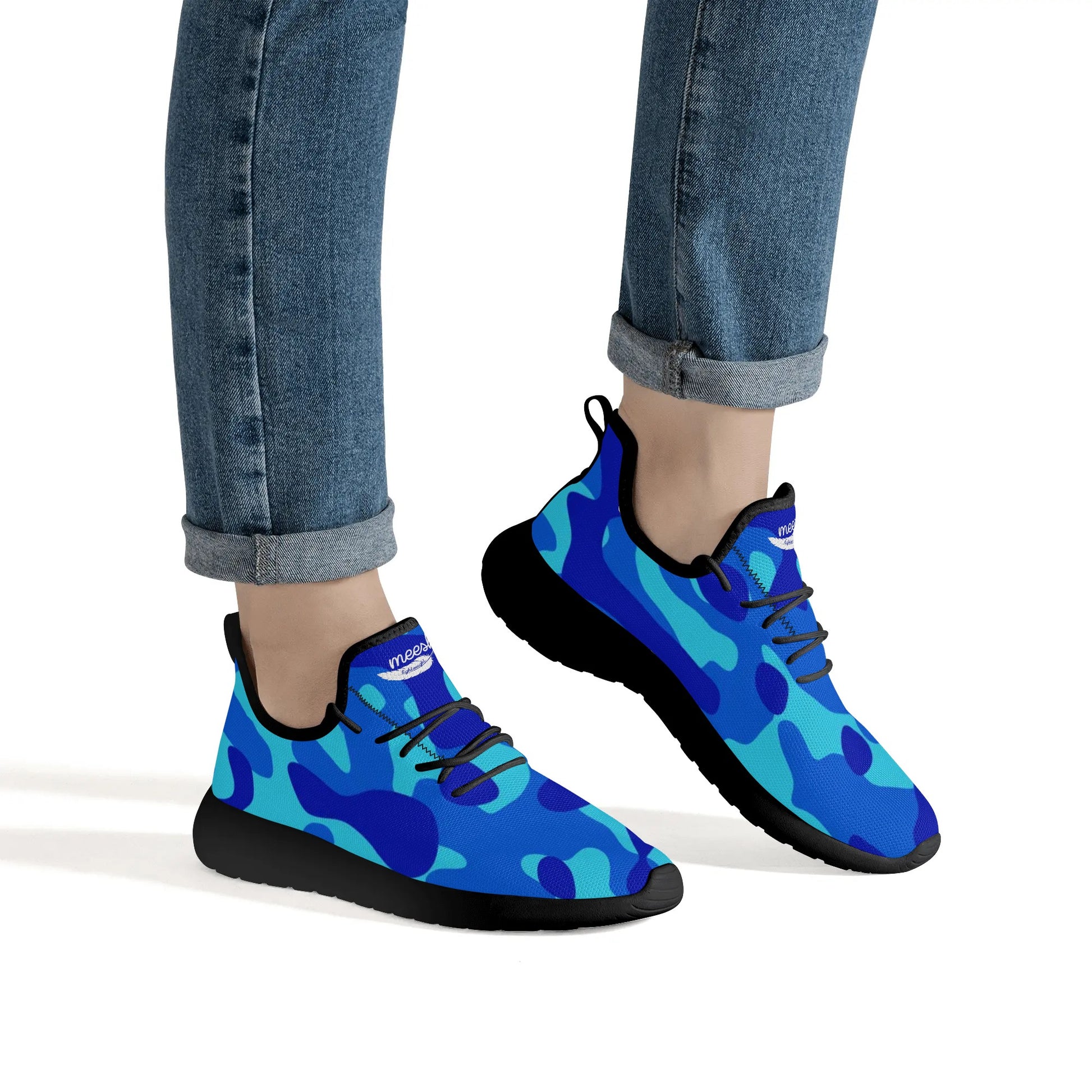 Blue Camouflage Meeshy Lightweight Sneaker für Damen Sneaker 86.99 Blue, Camouflage, Damen, Lightweight, Meeshy, Sneaker JLR Design