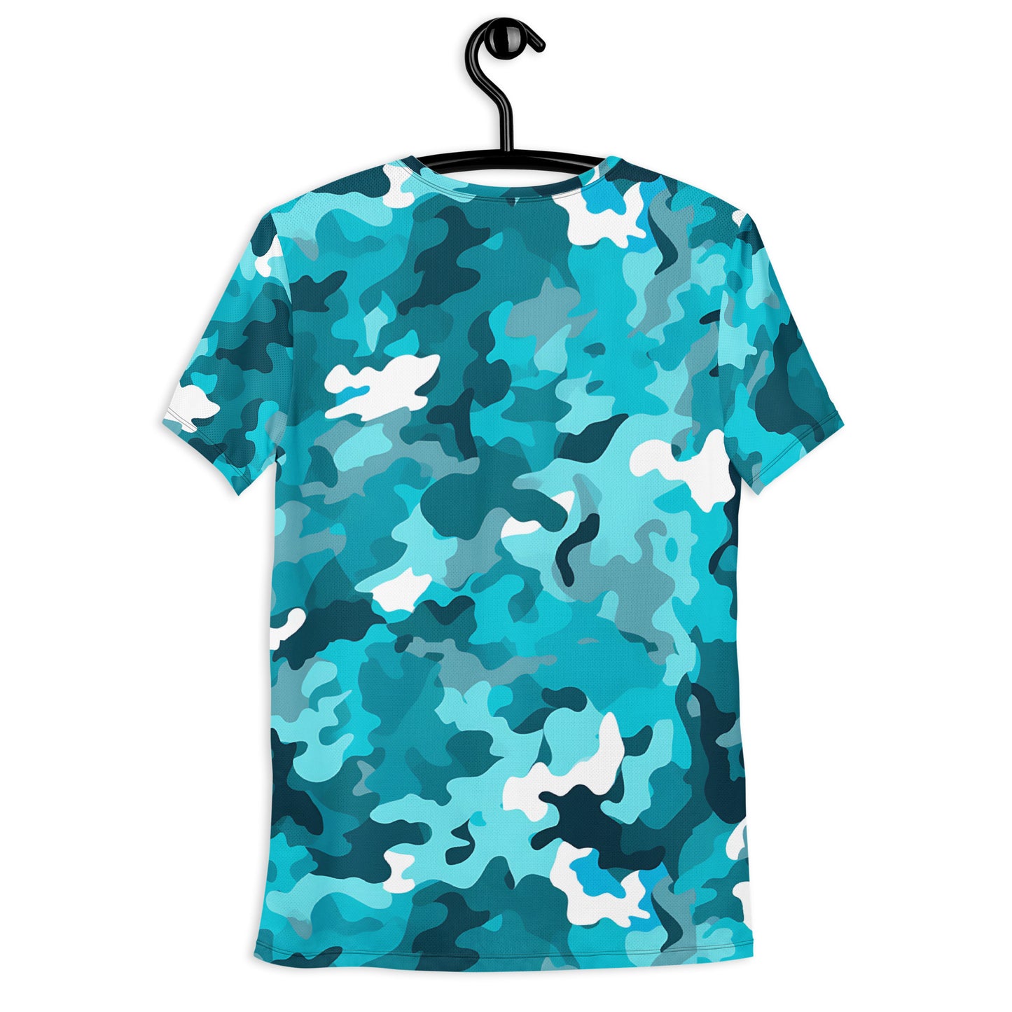 Blue Camouflage v2 Sport-T-Shirt für Herren Sport T-Shirt JLR Design