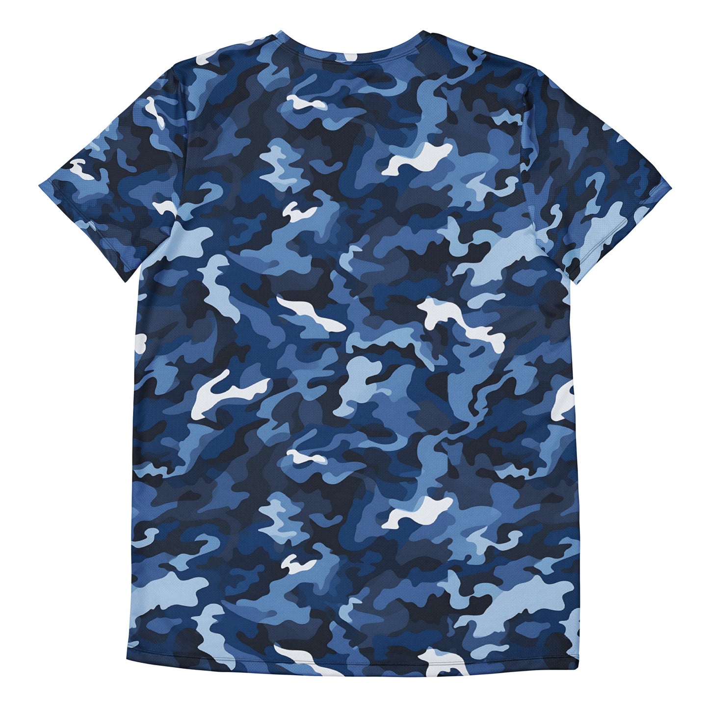Blue Camouflage v3 Sport-T-Shirt für Herren Sport T-Shirt JLR Design