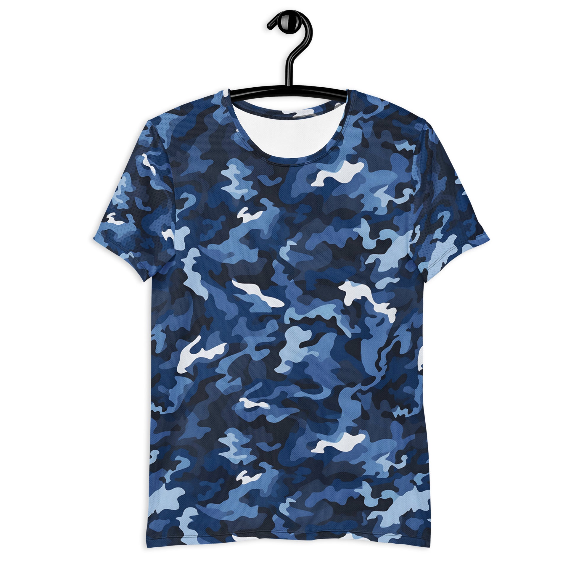 Blue Camouflage v3 Sport-T-Shirt für Herren Sport T-Shirt JLR Design