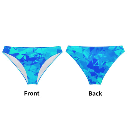 Blue Crystal Damen Slip Damen Slip JLR Design