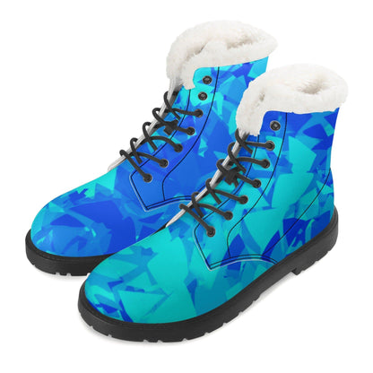 Blue Crystal Faux Fur Stiefel für Herren Lederstiefel 92.99 Blue, Crystal, Faux, Fur, Herren, Lederstiefel JLR Design