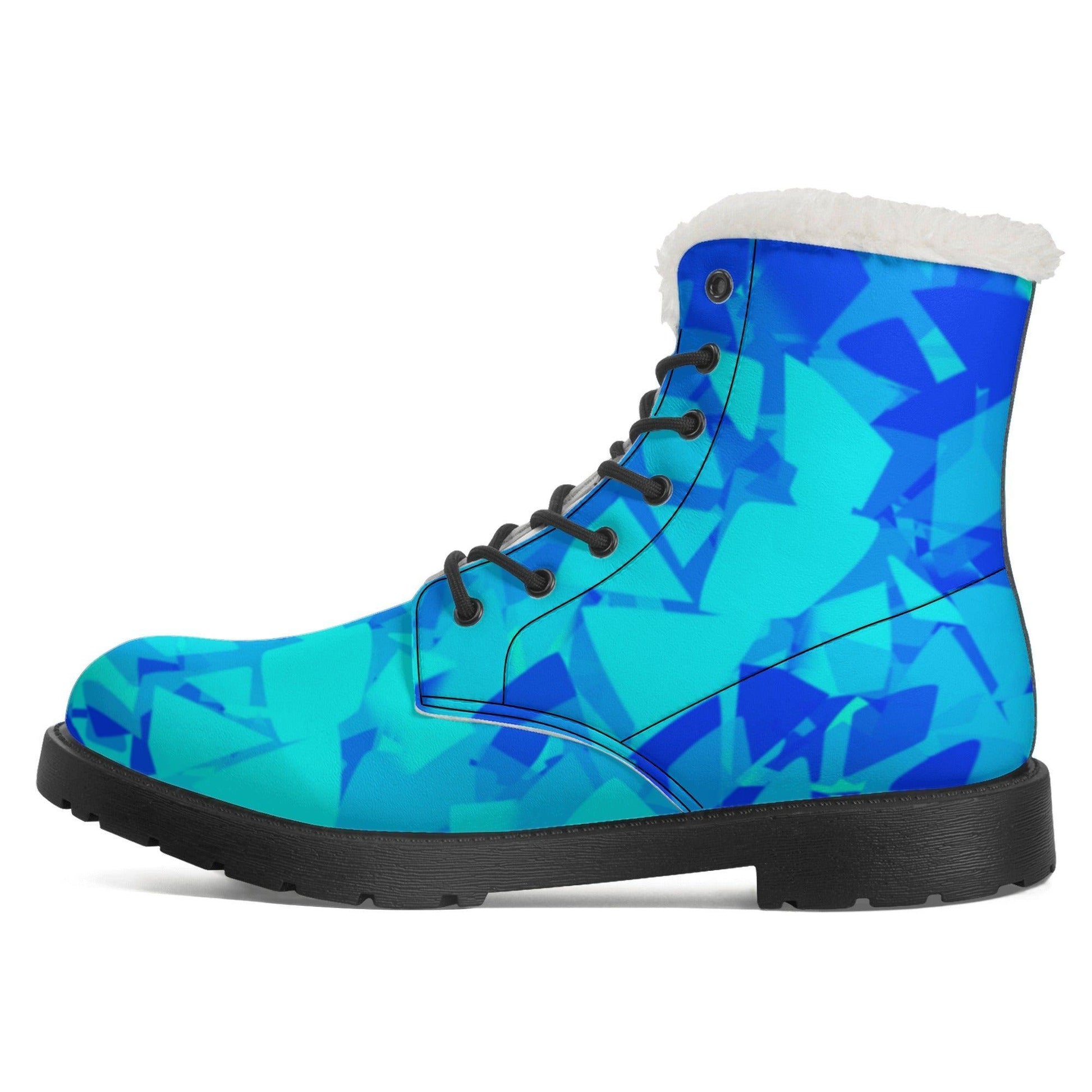 Blue Crystal Faux Fur Stiefel für Herren Lederstiefel 92.99 Blue, Crystal, Faux, Fur, Herren, Lederstiefel JLR Design