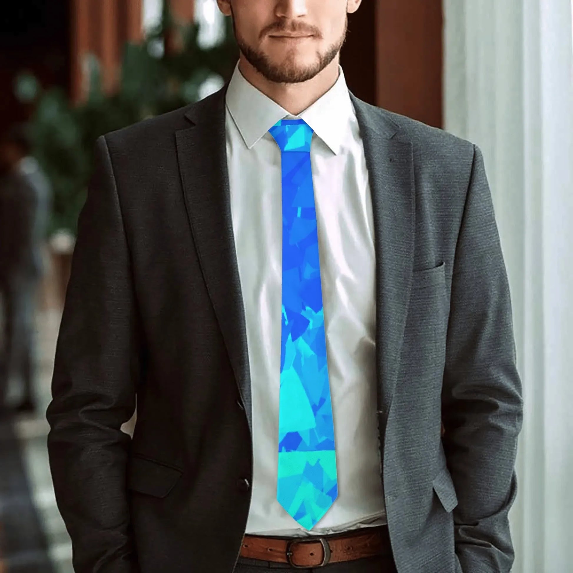 blue-crystal-krawatte-krawatte-jlr-design-62277 - JLR Design