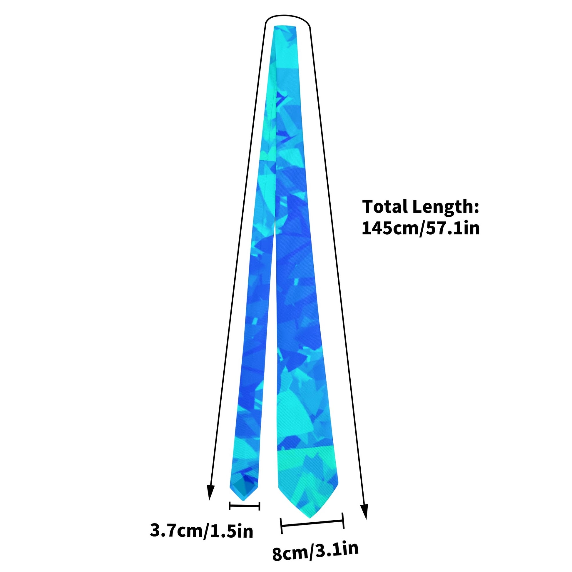 Blue Crystal Krawatte Krawatte JLR Design