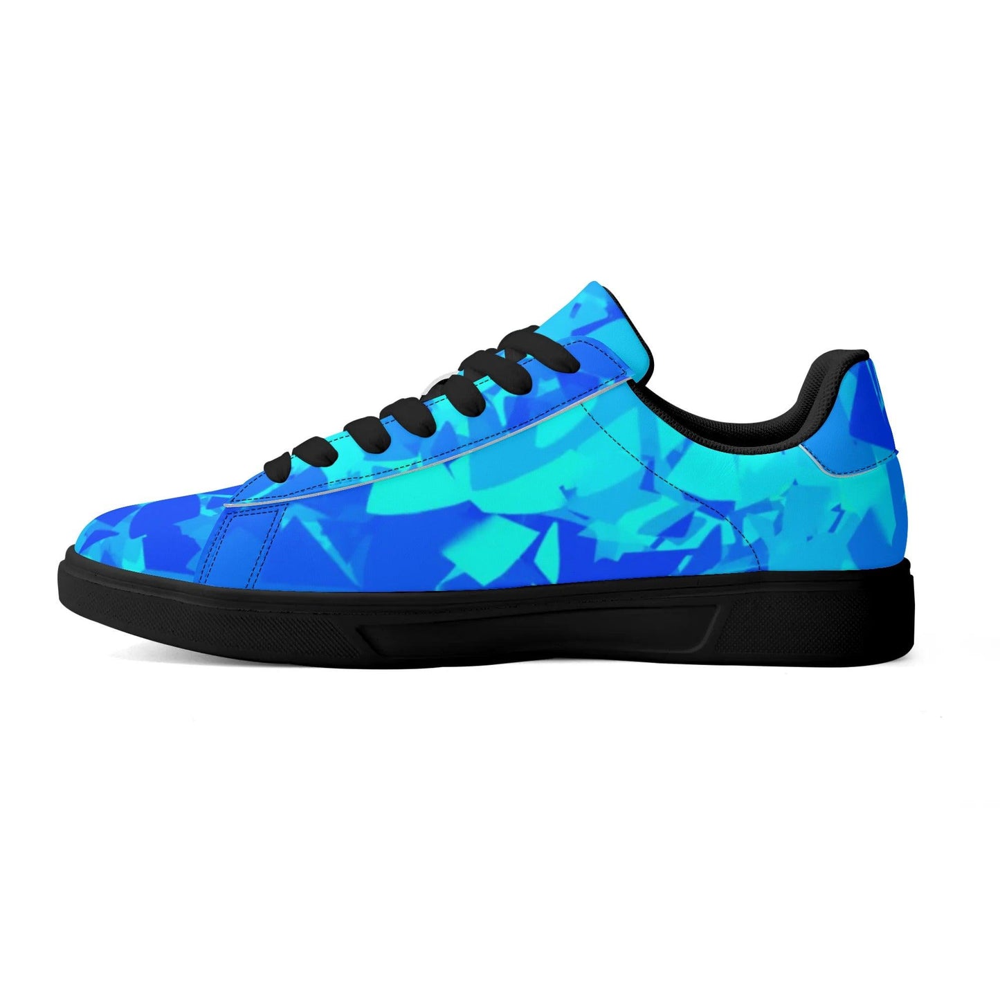 Blue Crystal Low Top Leather Sneaker Low Top Sneaker 83.99 Blue, Crystal, Leather, Low, Sneaker, Top JLR Design