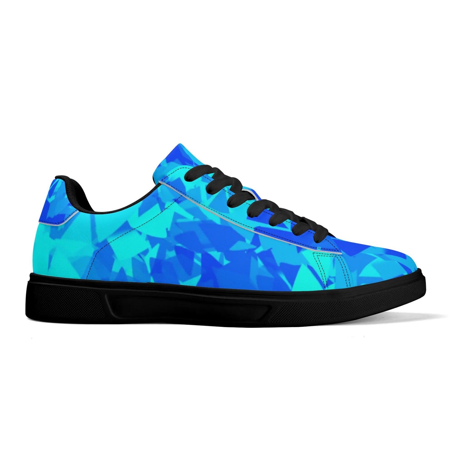 Blue Crystal Low Top Leather Sneaker Low Top Sneaker 83.99 Blue, Crystal, Leather, Low, Sneaker, Top JLR Design