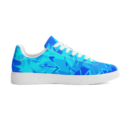 Blue Crystal Low Top Leather Sneaker Low Top Sneaker 83.99 Blue, Crystal, Leather, Low, Sneaker, Top JLR Design