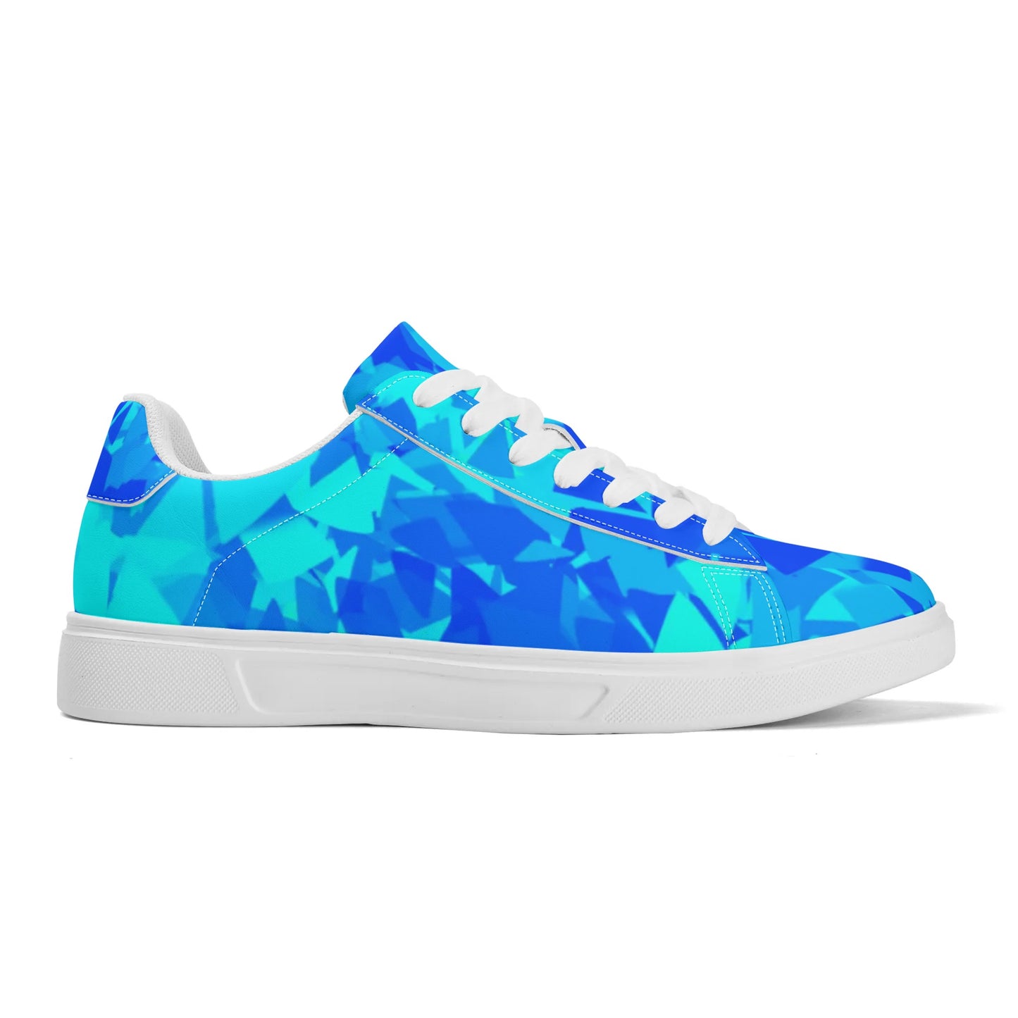 Blue Crystal Low Top Leather Sneaker Low Top Sneaker 83.99 Blue, Crystal, Leather, Low, Sneaker, Top JLR Design