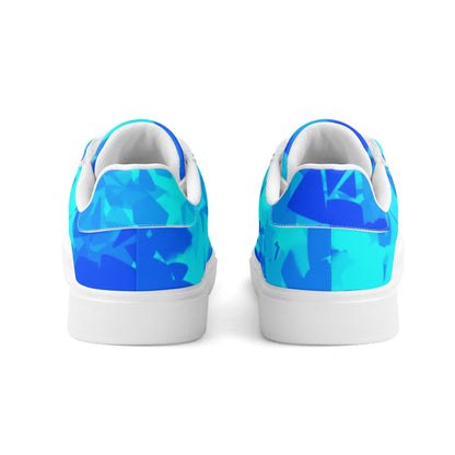 Blue Crystal Low Top Leather Sneaker Low Top Sneaker 83.99 Blue, Crystal, Leather, Low, Sneaker, Top JLR Design