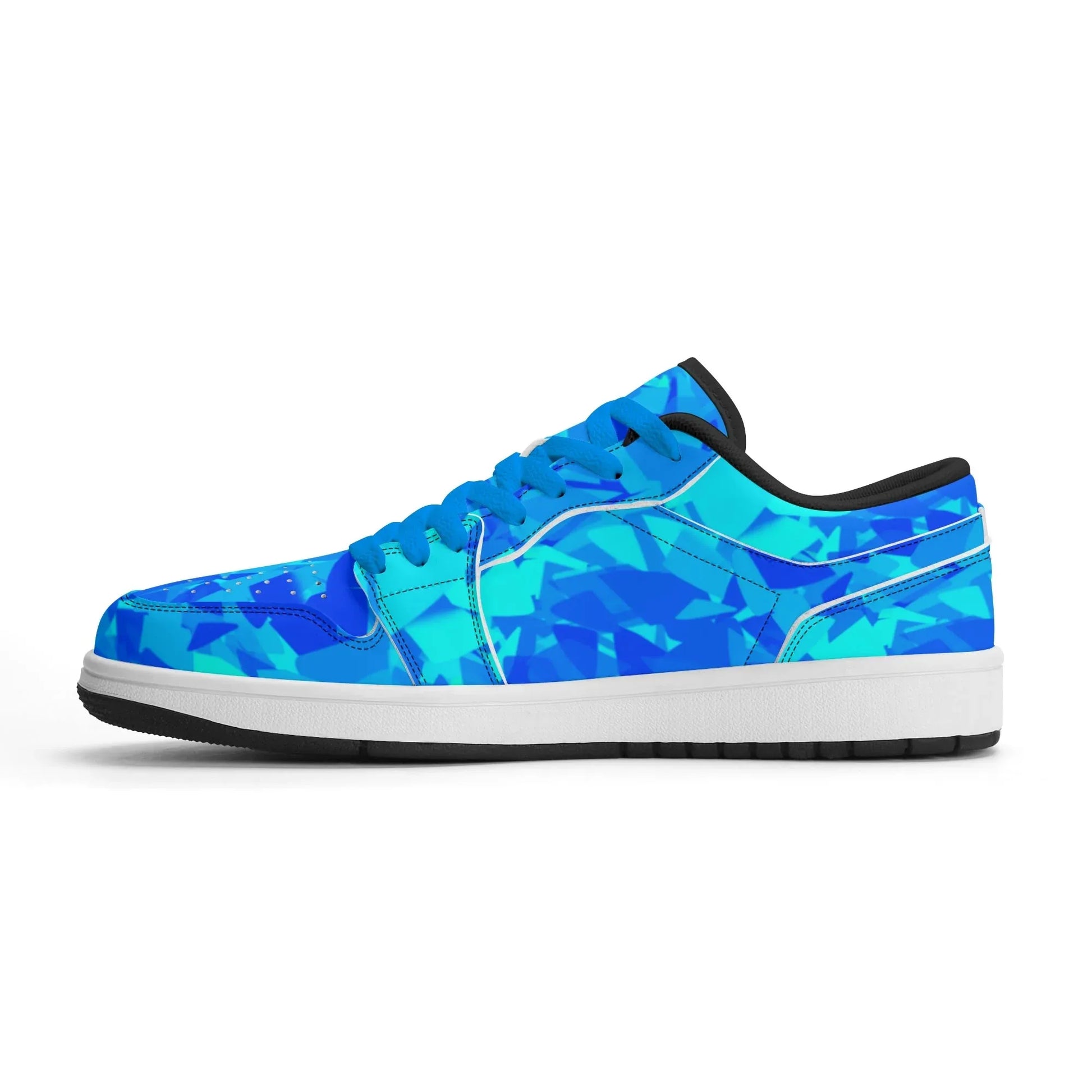 blue-crystal-low-top-leder-sneaker-fur-herren-sneaker-jlr-design-85447 - JLR Design