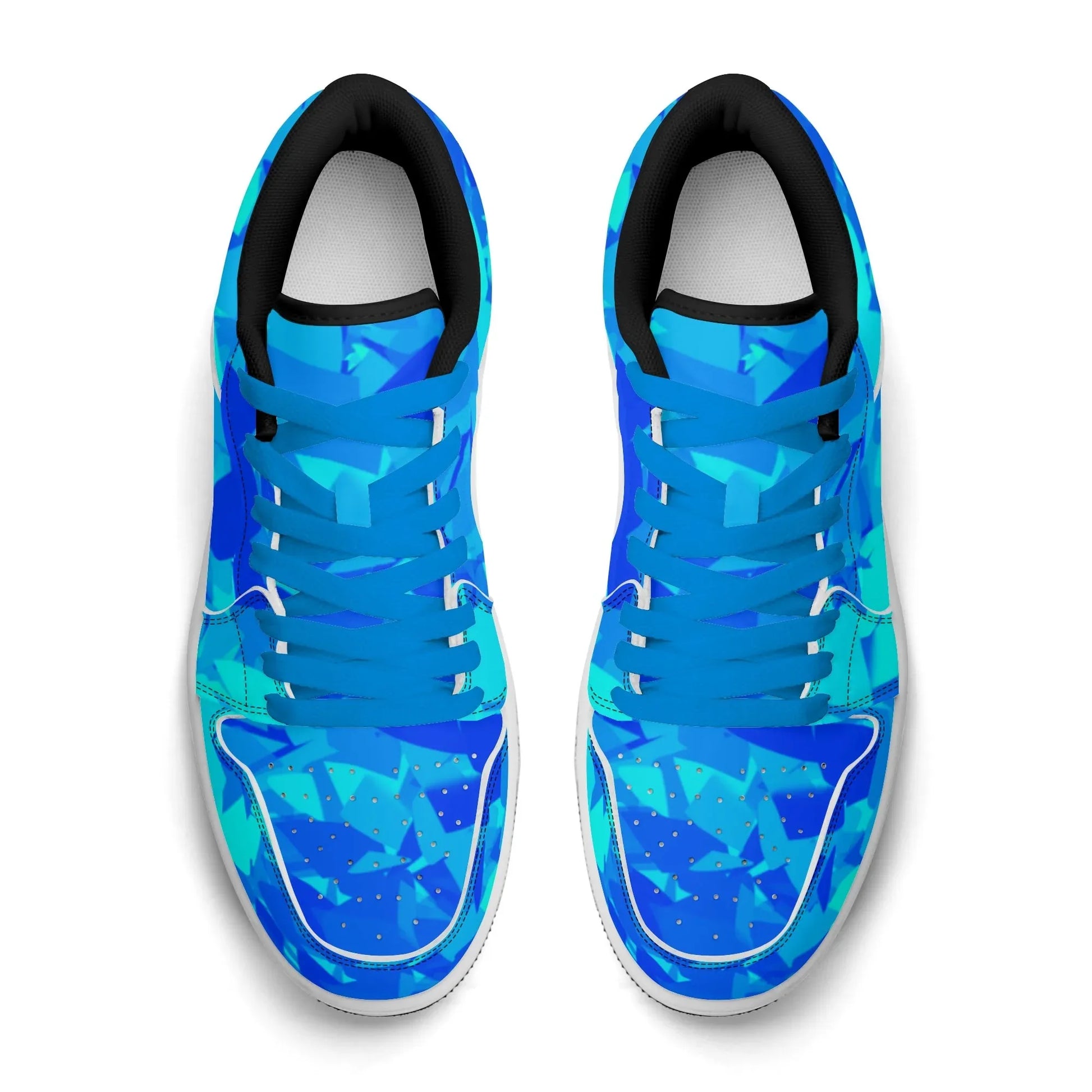 blue-crystal-low-top-leder-sneaker-fur-herren-sneaker-jlr-design-91268 - JLR Design