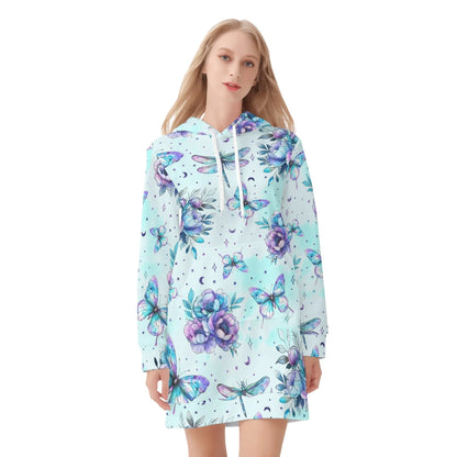blue-flowers-velvet-hoodie-dress-hoodiekleid-jlr-design-63481 - JLR Design