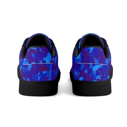 Blue Leaf Low Top Leather Sneaker Low Top Sneaker 83.99 Blue, Leaf, Leather, Low, Sneaker, Top JLR Design