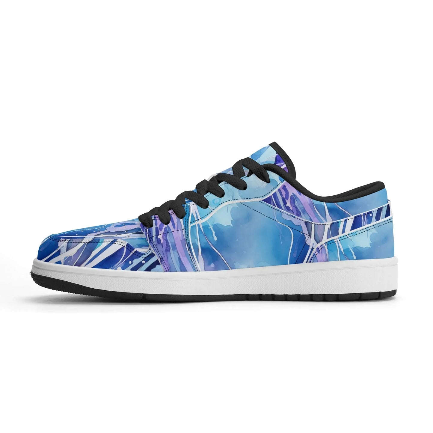 blue-sea-low-top-leder-sneaker-fur-damen-sneaker-jlr-design-87228 - JLR Design