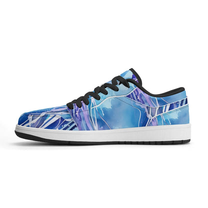 blue-sea-low-top-leder-sneaker-fur-damen-sneaker-jlr-design-87228 - JLR Design