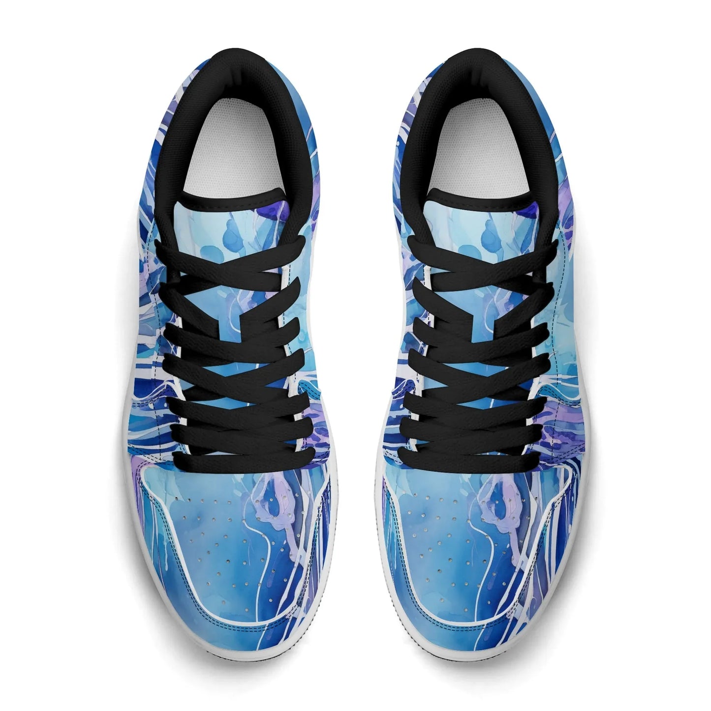 blue-sea-low-top-leder-sneaker-fur-damen-sneaker-jlr-design-35218 - JLR Design