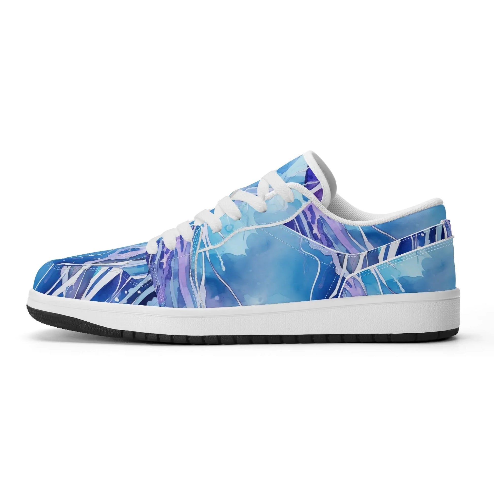 blue-sea-low-top-leder-sneaker-fur-damen-sneaker-jlr-design-49474 - JLR Design