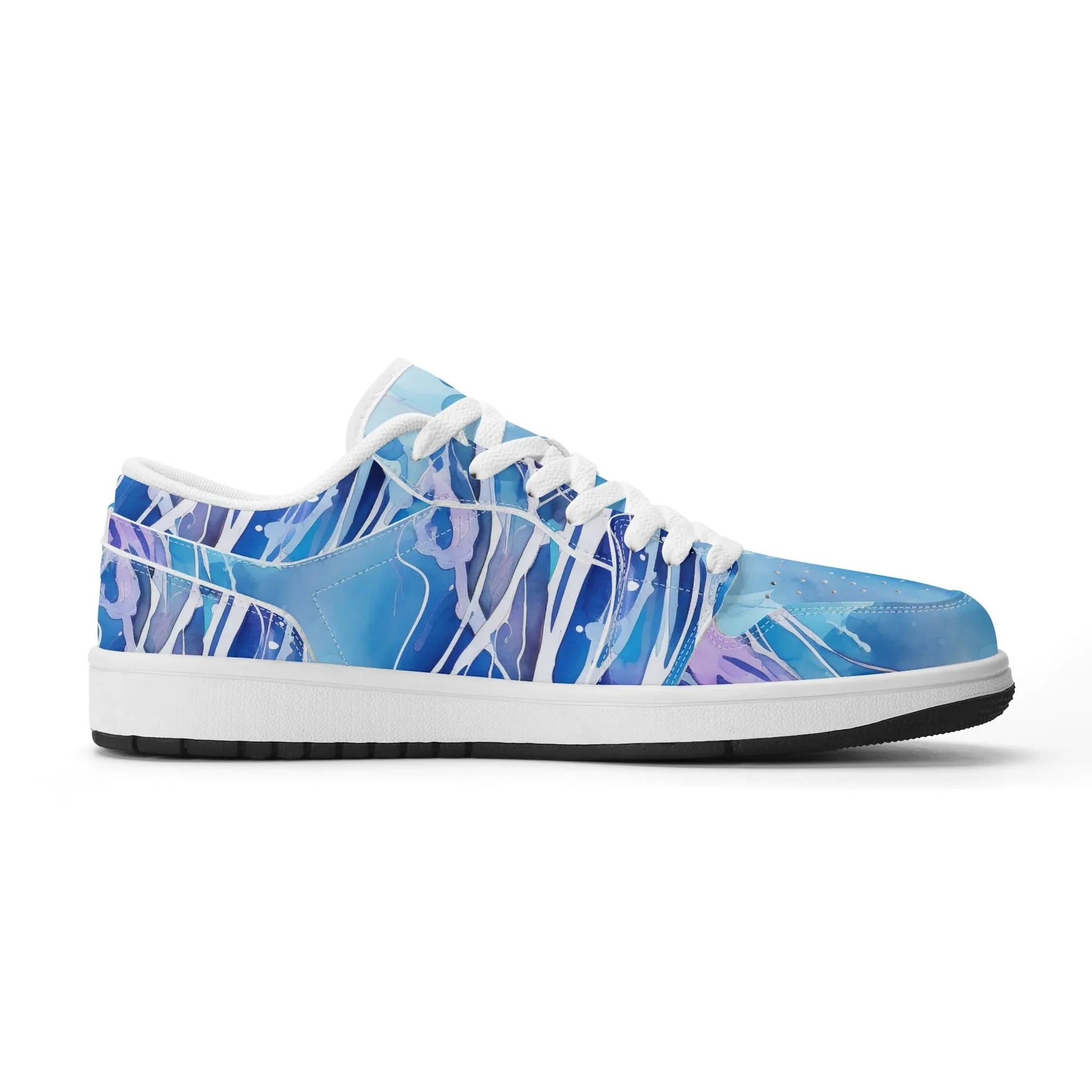 blue-sea-low-top-leder-sneaker-fur-damen-sneaker-jlr-design-35110 - JLR Design