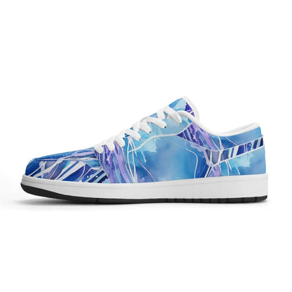 blue-sea-low-top-leder-sneaker-fur-damen-sneaker-jlr-design-89306 - JLR Design
