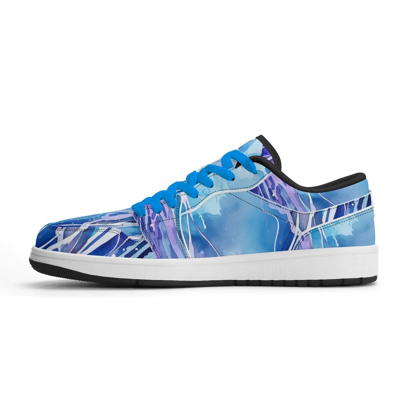 blue-sea-low-top-leder-sneaker-fur-herren-sneaker-jlr-design-15696 - JLR Design