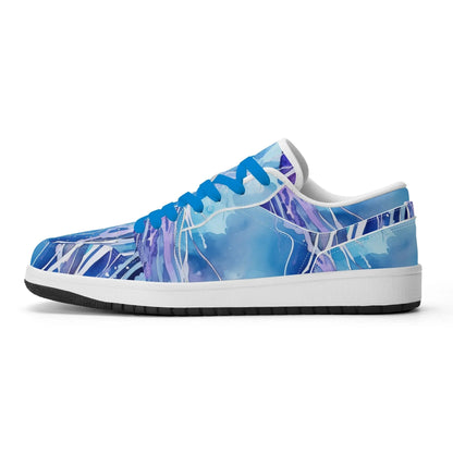 blue-sea-low-top-leder-sneaker-fur-herren-sneaker-jlr-design-71865 - JLR Design