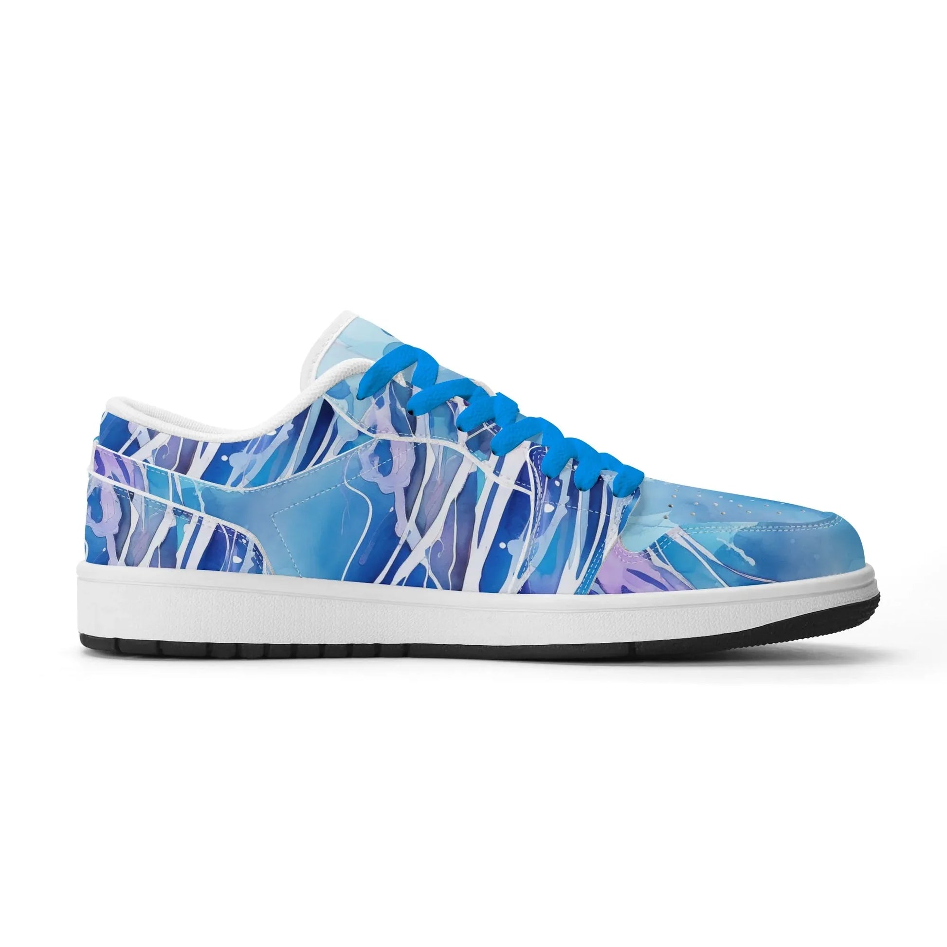 blue-sea-low-top-leder-sneaker-fur-herren-sneaker-jlr-design-34947 - JLR Design