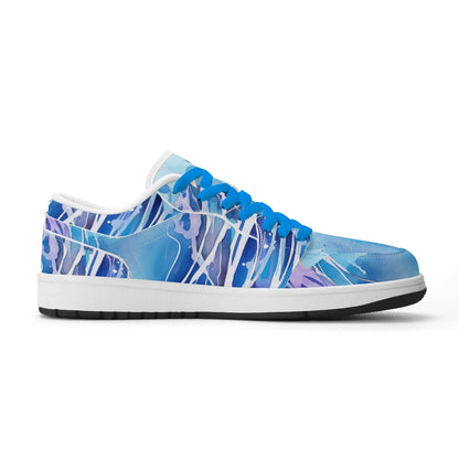 blue-sea-low-top-leder-sneaker-fur-herren-sneaker-jlr-design-34947 - JLR Design