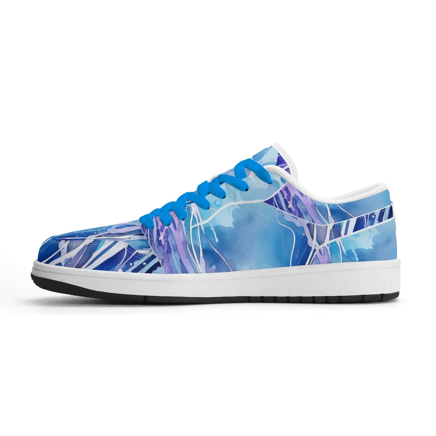 blue-sea-low-top-leder-sneaker-fur-herren-sneaker-jlr-design-81760 - JLR Design