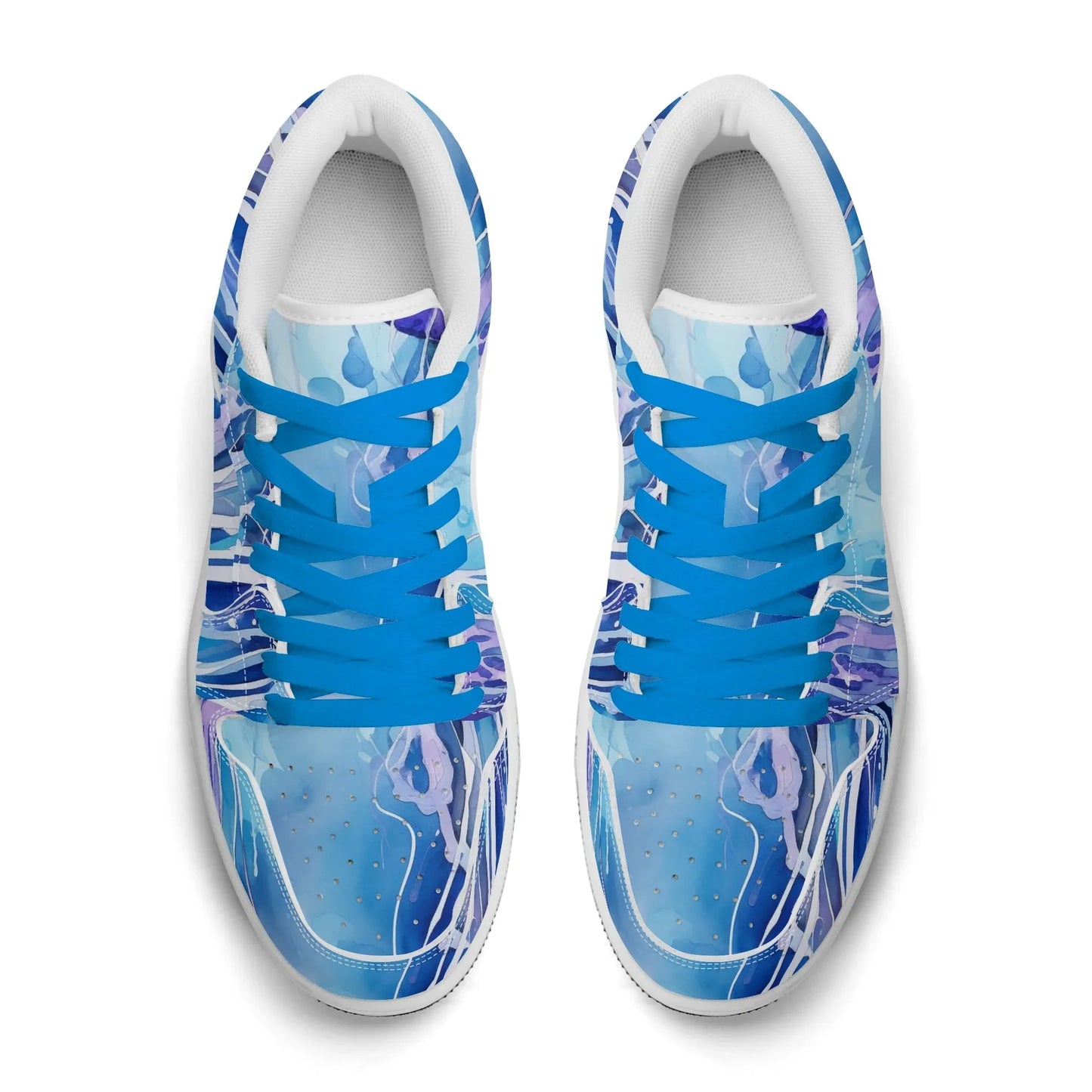 blue-sea-low-top-leder-sneaker-fur-herren-sneaker-jlr-design-24415 - JLR Design