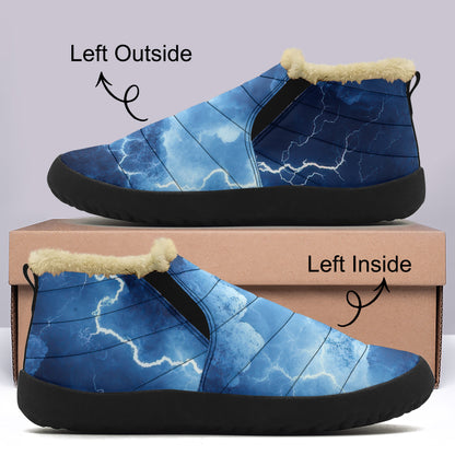 Blue Thunder Faux Fur Slipper Slipper JLR Design