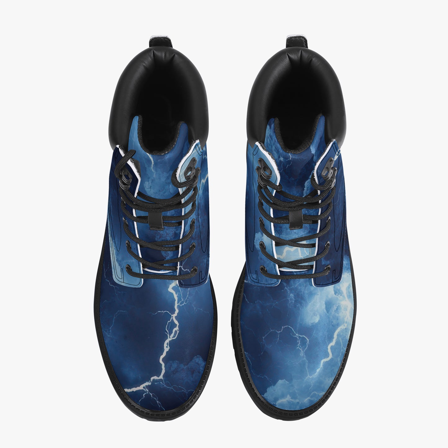 Blue Thunder Leder Boots | Stylische und Warme Winterstiefel Boots JLR Design