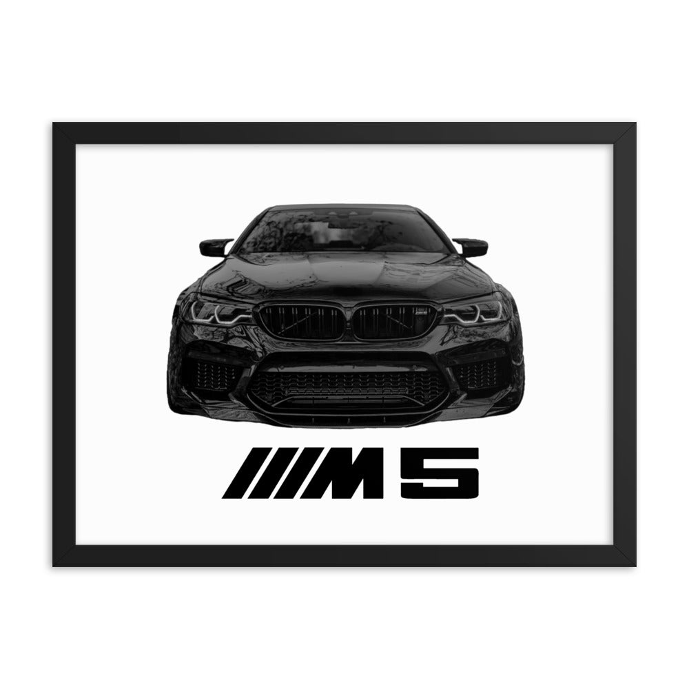 BMW M5 F90 mit Carbon Frontlippe Poster Poster 65.99 BMW, Carbon, F90, M5 JLR Design