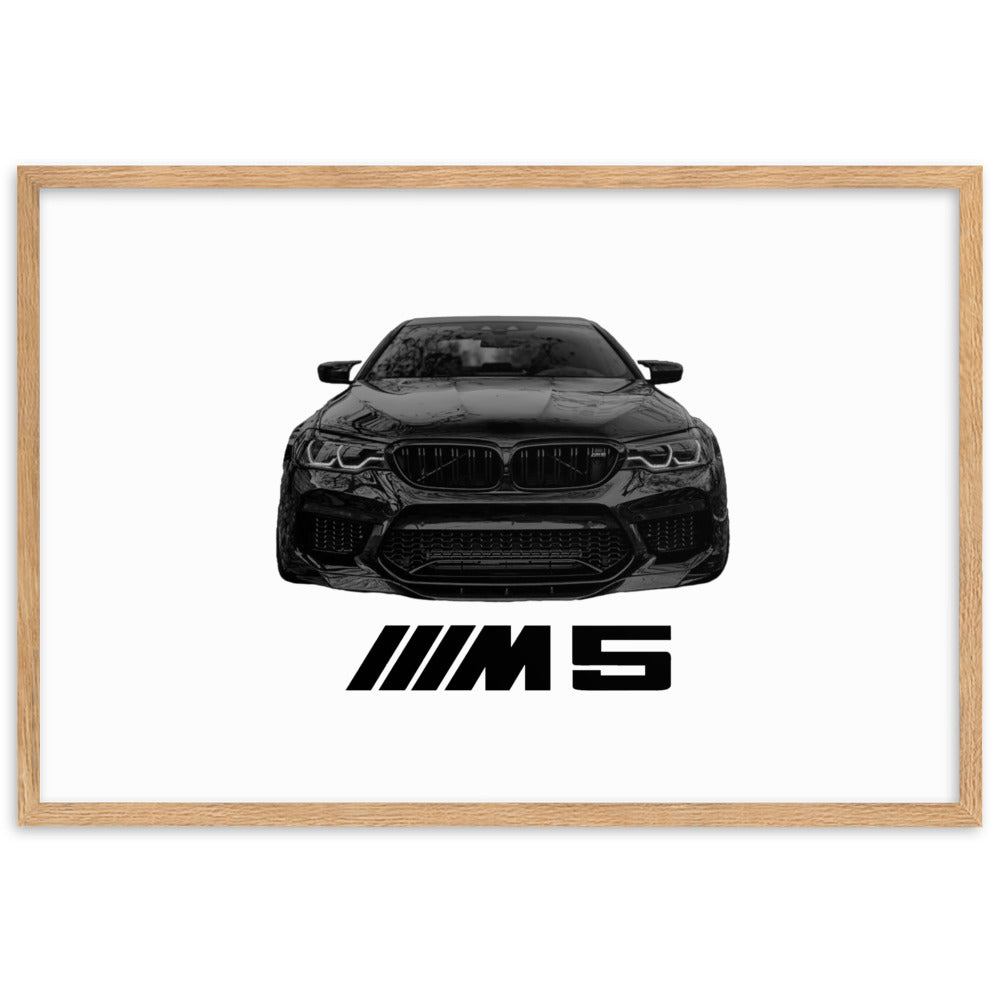 BMW M5 F90 mit Carbon Frontlippe Poster Poster 112.99 BMW, Carbon, F90, M5 JLR Design