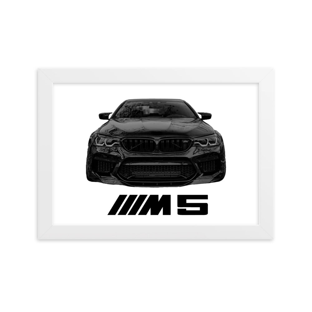 BMW M5 F90 mit Carbon Frontlippe Poster Poster 44.99 BMW, Carbon, F90, M5 JLR Design