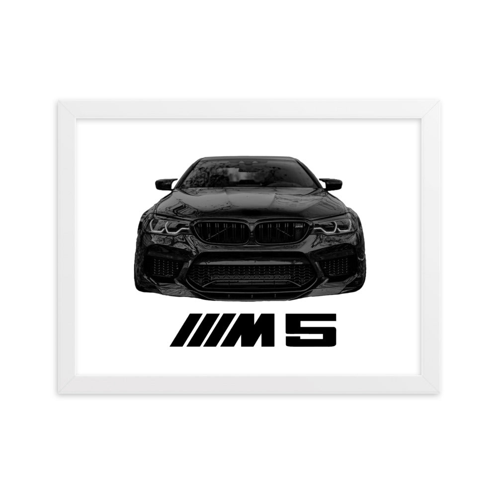 BMW M5 F90 mit Carbon Frontlippe Poster Poster 53.99 BMW, Carbon, F90, M5 JLR Design