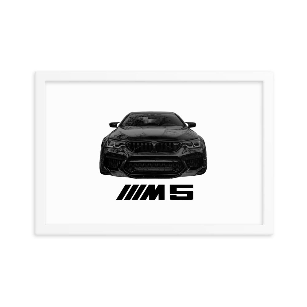 BMW M5 F90 mit Carbon Frontlippe Poster Poster 53.99 BMW, Carbon, F90, M5 JLR Design