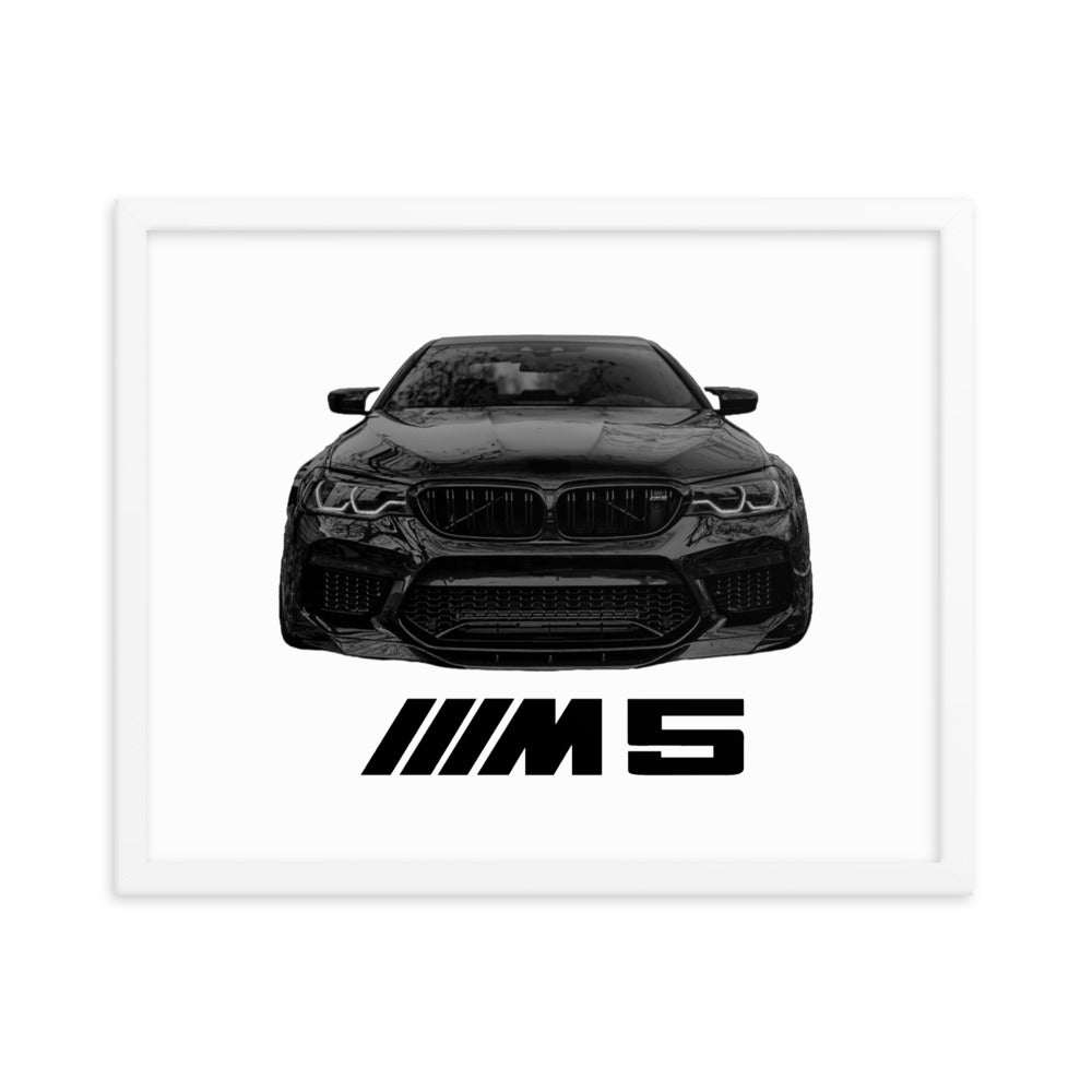 BMW M5 F90 mit Carbon Frontlippe Poster Poster 62.99 BMW, Carbon, F90, M5 JLR Design