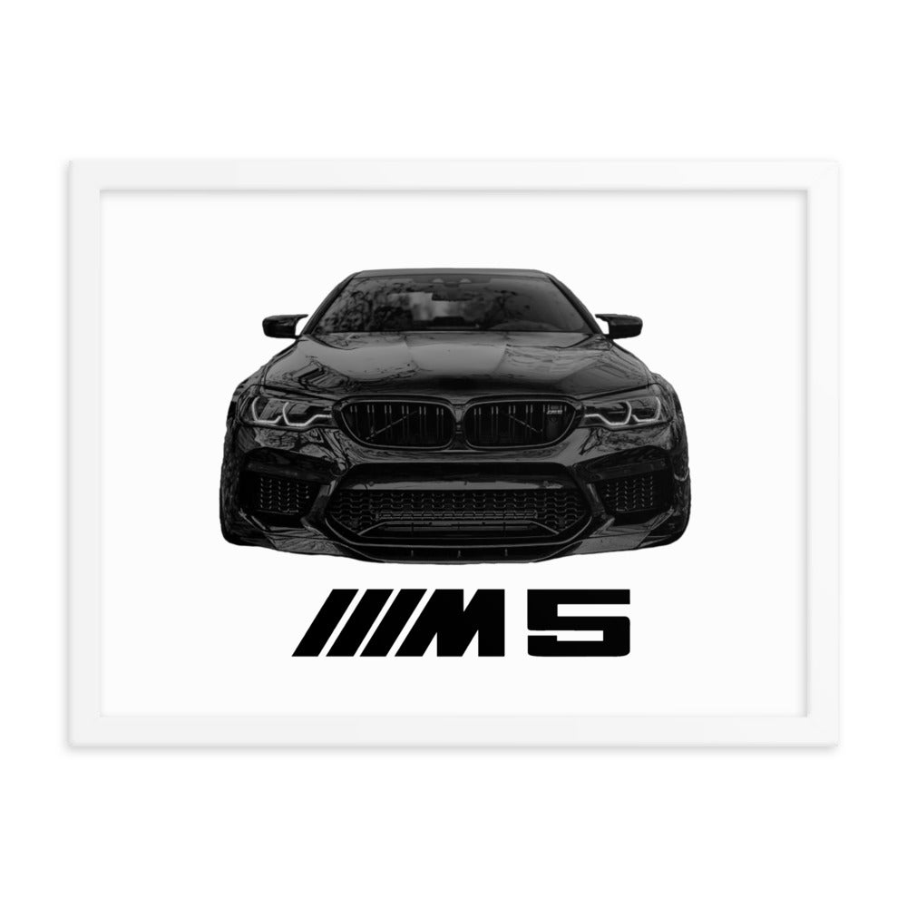 BMW M5 F90 mit Carbon Frontlippe Poster Poster 65.99 BMW, Carbon, F90, M5 JLR Design