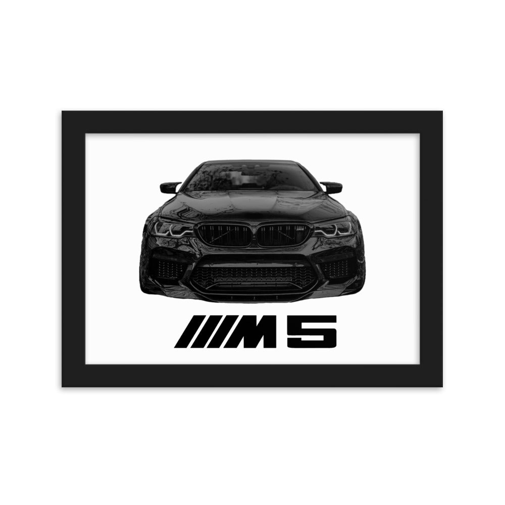 BMW M5 F90 mit Carbon Frontlippe Poster Poster 44.99 BMW, Carbon, F90, M5 JLR Design