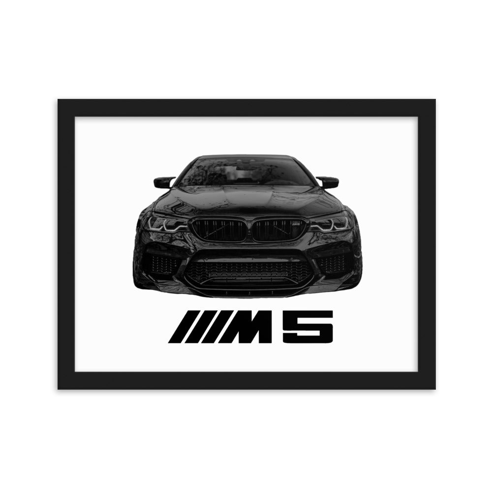 BMW M5 F90 mit Carbon Frontlippe Poster Poster 53.99 BMW, Carbon, F90, M5 JLR Design