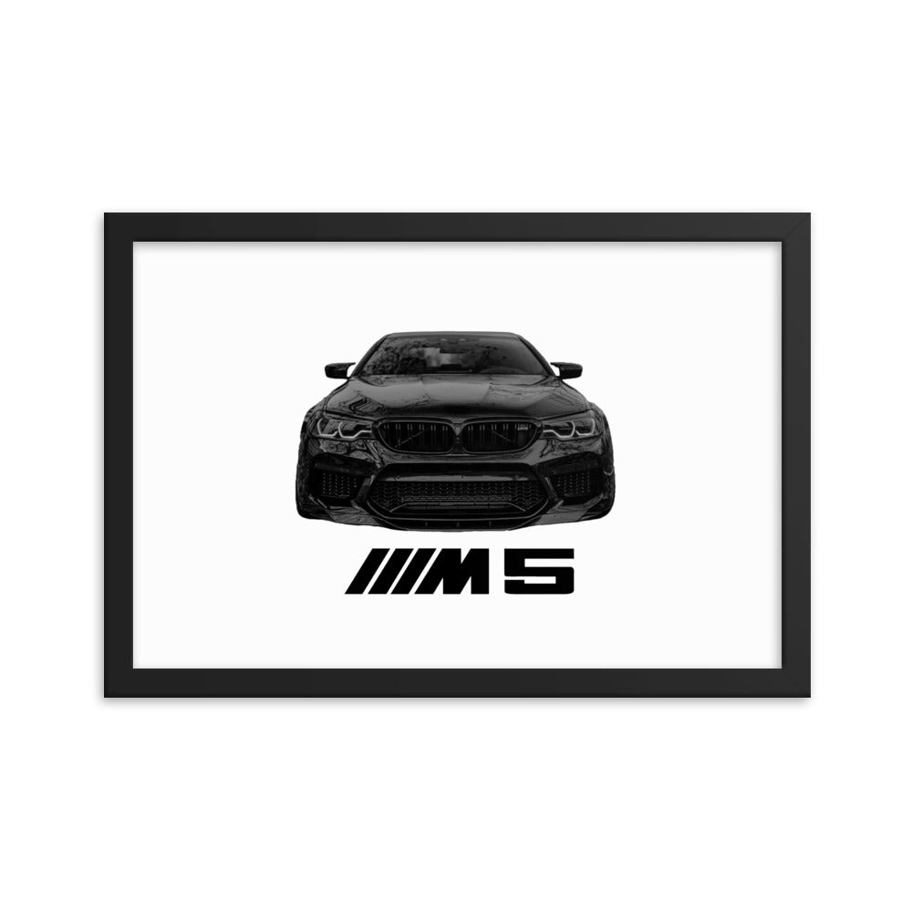 BMW M5 F90 mit Carbon Frontlippe Poster Poster 53.99 BMW, Carbon, F90, M5 JLR Design