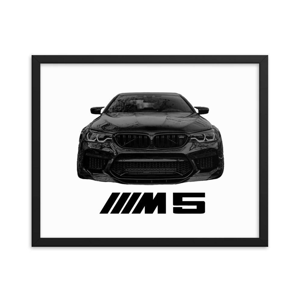 BMW M5 F90 mit Carbon Frontlippe Poster Poster 62.99 BMW, Carbon, F90, M5 JLR Design