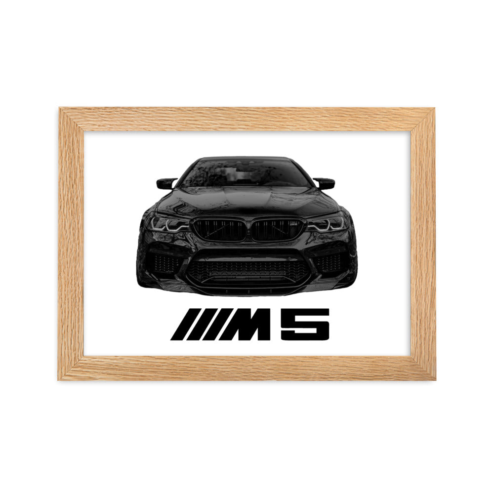 BMW M5 F90 mit Carbon Frontlippe Poster Poster 44.99 BMW, Carbon, F90, M5 JLR Design