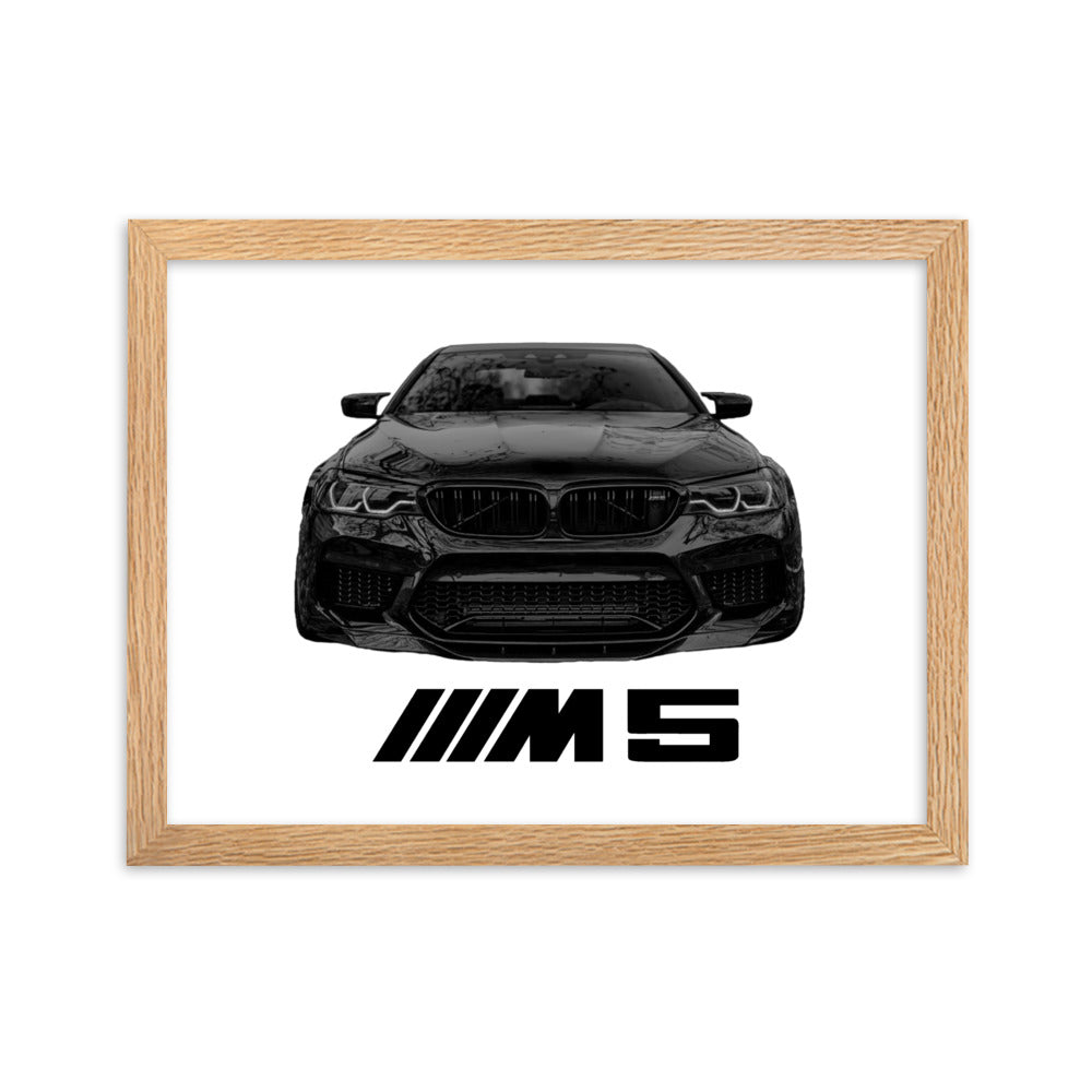 BMW M5 F90 mit Carbon Frontlippe Poster Poster 53.99 BMW, Carbon, F90, M5 JLR Design