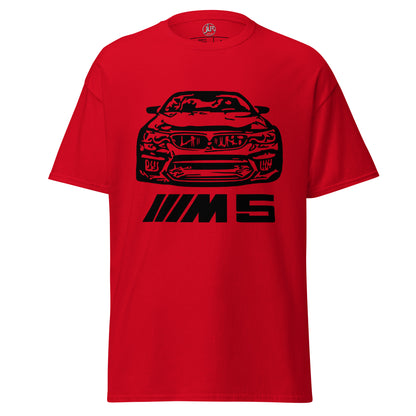 BMW M5 F90 mit Carbon Frontlippe T-Shirt T-Shirt JLR Design