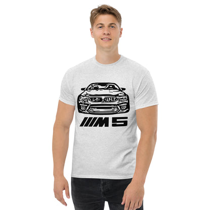 BMW M5 F90 mit Carbon Frontlippe T-Shirt T-Shirt JLR Design