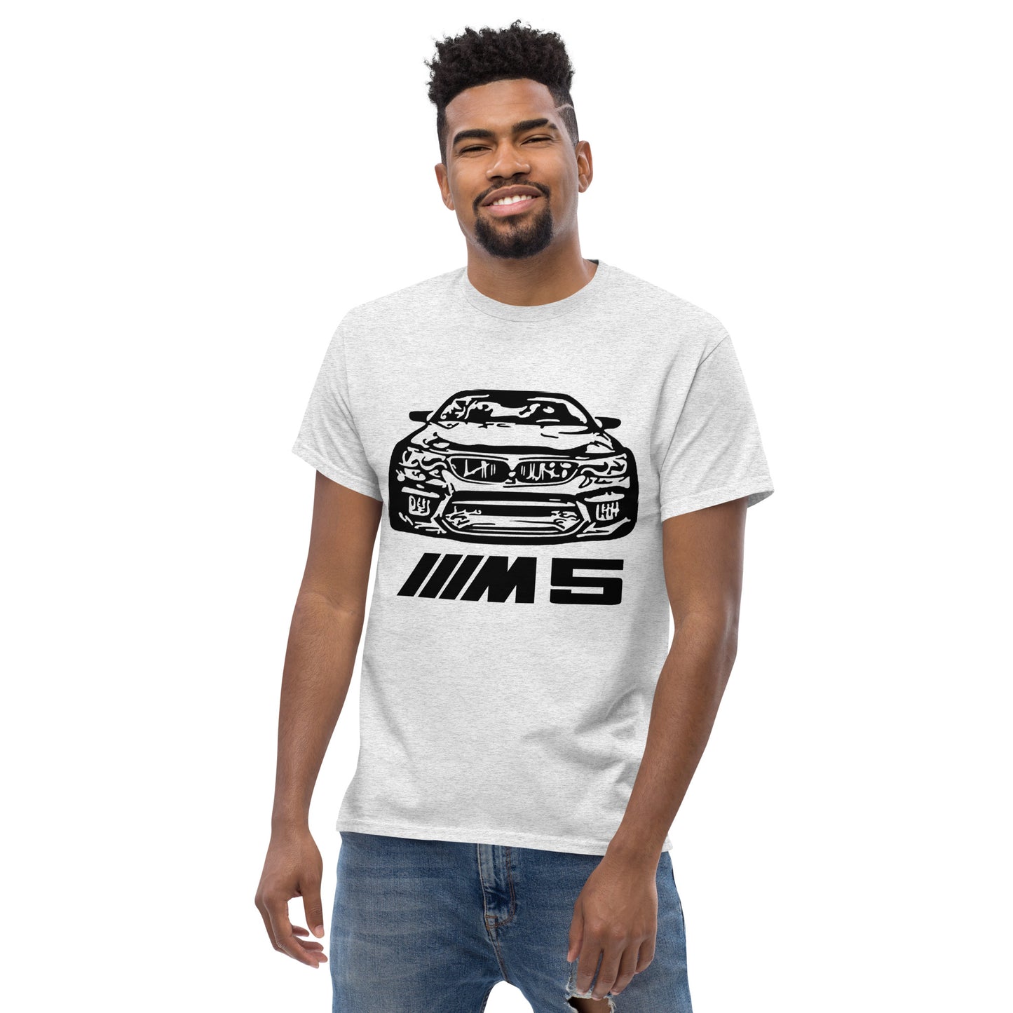 BMW M5 F90 mit Carbon Frontlippe T-Shirt T-Shirt JLR Design